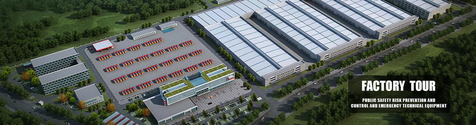 شاحنة إطفاء الإنقاذ في حالات الطوارئ