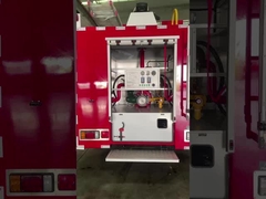 كيفو سينوتروك RHD 4 * 4 خزان الرغوة شاحنة إطفاء