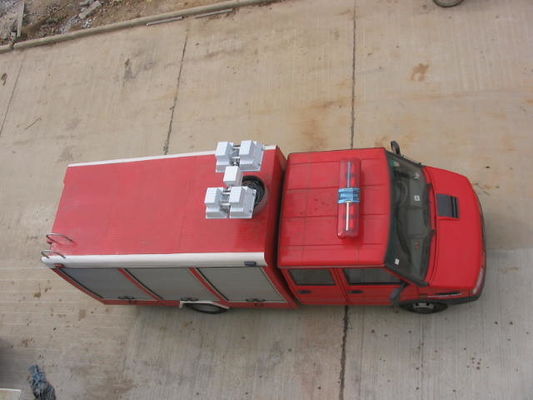 IVECO 130hp Light Emergency Rescue Fire Truck 4×2 Diesel Fuel Type