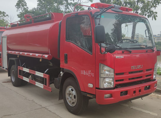 ISUZU 190HP Water Rescue Fire Truck 4x2 8 Ton For Fire Fighting