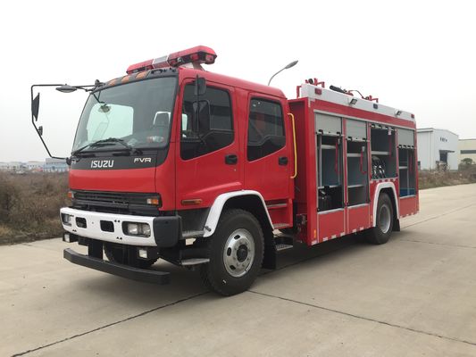 إيزوزو 6 طن المدينة الشاحنة النارية الرغوة الرئيسية 177kw المحرك