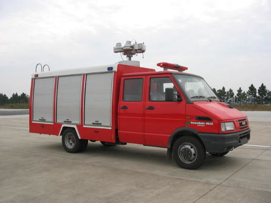 IVECO 130hp Light Emergency Rescue Fire Truck 4×2 Diesel Fuel Type