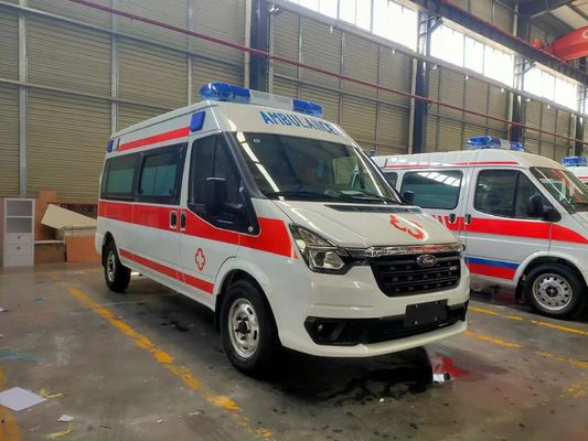 سيارة إسعاف أولية تعمل بالديزل في منتصف السقف لمرضى عبور المستشفى