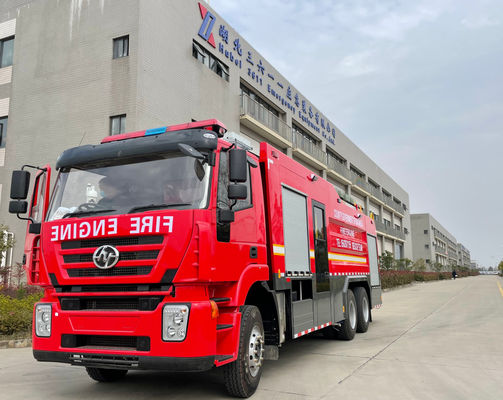 IVECO Heavy Fire Truck And Fire Engine 6x4 290hp 10000L With Water Foam