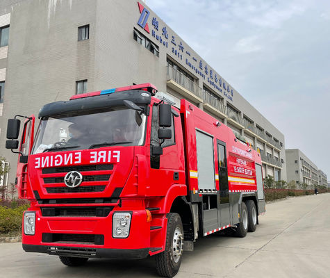 شاحنة إطفاء IVECO 290HP شديدة التحمل مع رغوة مائية بسعة 10000 لتر متعددة الأغراض